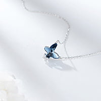 Crystal Butterfly Necklace