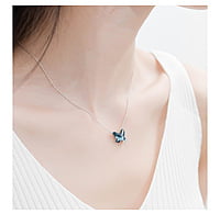 Crystal Butterfly Necklace