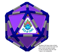 Full Dice - Cornhole (Lawn and Beach Edition)-Blue-LightSlateGray-Purple