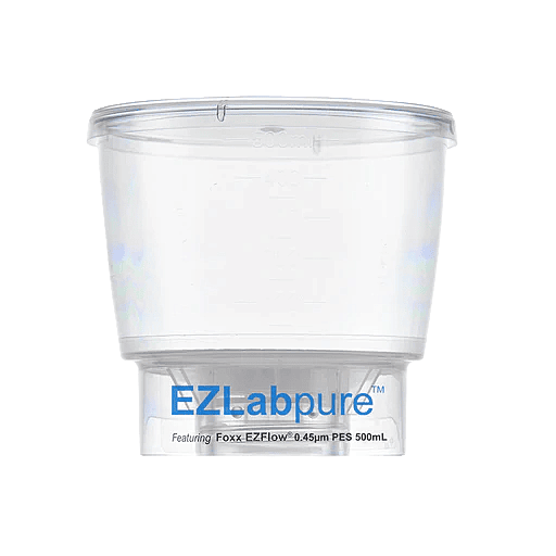 EZLabpure™ Bottle Top Vacuum Filter 0.45 µm 500 mL 24/CS