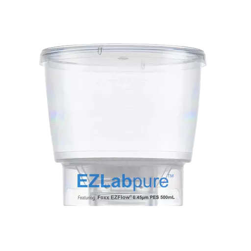 EZLabpure™ Bottle Top Vacuum Filter 0.45 µm 500 mL 24/CS