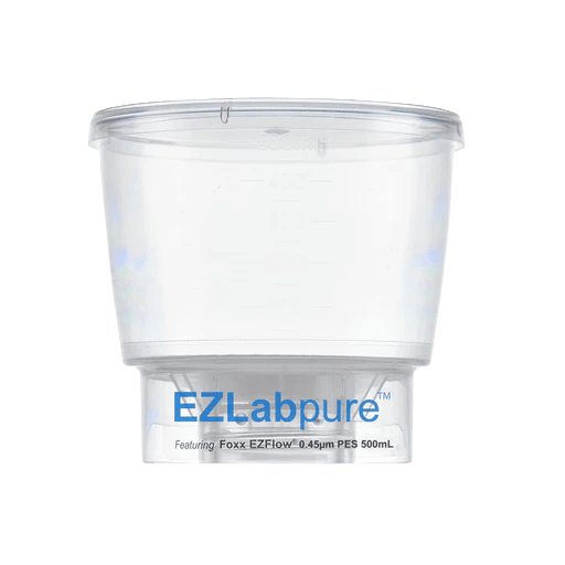 EZLabpure™ Bottle Top Vacuum Filter 0.45 µm 500 mL 24/CS