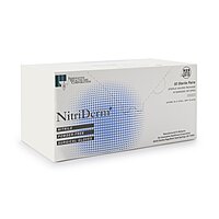 NitriDerm® Surgical Gloves Sterile Nitrile White Chemo Tested (BX/50PR)