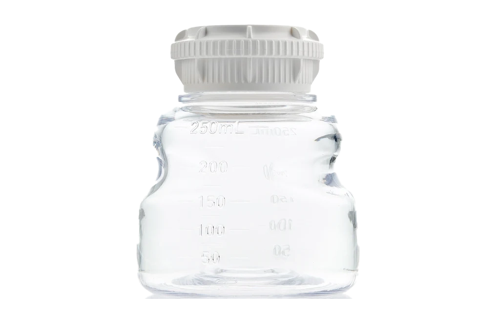 EZLabpure™ 250mL Media Bottle Closed VersaCap GL45 24/CS