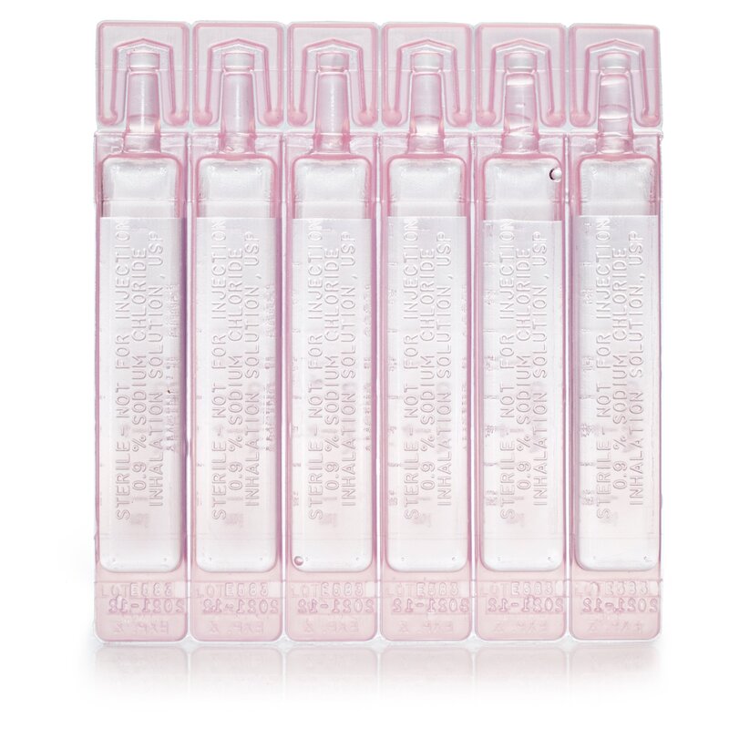 McKesson Sodium Chloride 0.9% Solution – 5 mL, Preservative-Free