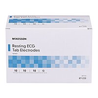 McKesson Adult ECG Resting Electrodes Tab Connector (PK/10EA) McKesson Adult ECG Resting Electrodes Tab Connector (PK/10EA)