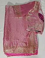 J106: Ready To Ship Beautiful Space Silk Saree With Stitched Blouse J106: Ready To Ship Beautiful Space Silk Saree With Stitched Blouse