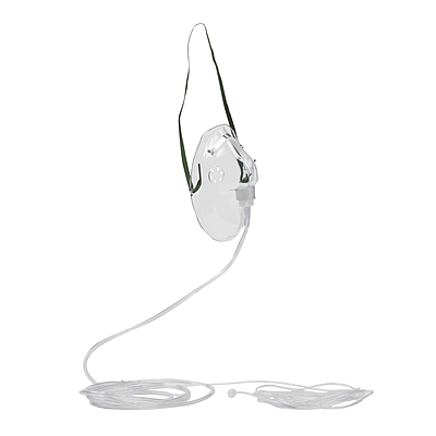 Medline Adult Oxygen Mask Elongated Style Adjustable Strap (EA)