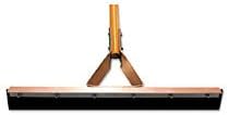 30" DRIVEWAY SQUEEGEE W/WOOD HANDLE