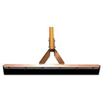 30" DRIVEWAY SQUEEGEE W/WOOD HANDLE