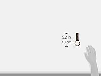 Uncle Mike's Sentinel Flashlight Holder Sentinel Flashlight Holder 89063,Black