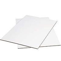 Office Depot Brand Corrugated Sheets, 40" x 30", White, Pack of 5