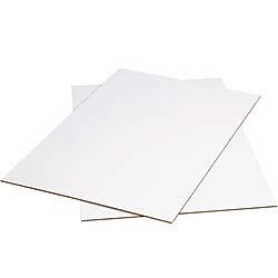 Office Depot Brand Corrugated Sheets, 40" x 30", White, Pack of 5