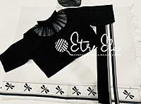 Kerala Saree from Kuthampully Designer Kara with Hand Painted Dragon Fly Design