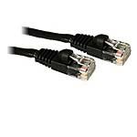 Unirise USA Unirise Cat.6 Patch UTP Network Cable - Category 6 for Network Device - 6 ft - 1 x - 1 x - Black PC6-06F-BLK-S