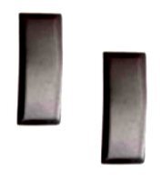 HERO'S PRIDE Rank Insignia - Coated Nickel Metal, Clutch-Back