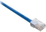 Unirise, USA 6 INCH Blue CAT5E Patch Cable, UTP, SNAGLESS