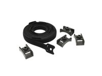 APC NetShelter Cable Management, Vertical Cable Manager, Toolless Hook and Loop, Set of 10 (AR8621)