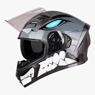 STEELBIRD SBA-21 ISS BORN READY MATT H.GREY C/V (L)