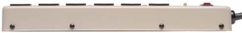 Tripp Lite 6 Outlet Surge Protector Power Strip, 6ft Cord, Commercial-Grade, Metal, (PM6SN1) 900 Joules