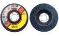 Flap Discs, Z3-100% Zirconia, Regular - 4-1/2x7/8 z3-40 t27 reg100% za flap disc