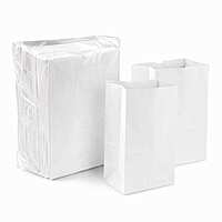 12# White Paper Bags 2/500