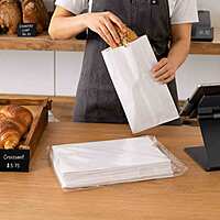 12# White Paper Bags 2/500