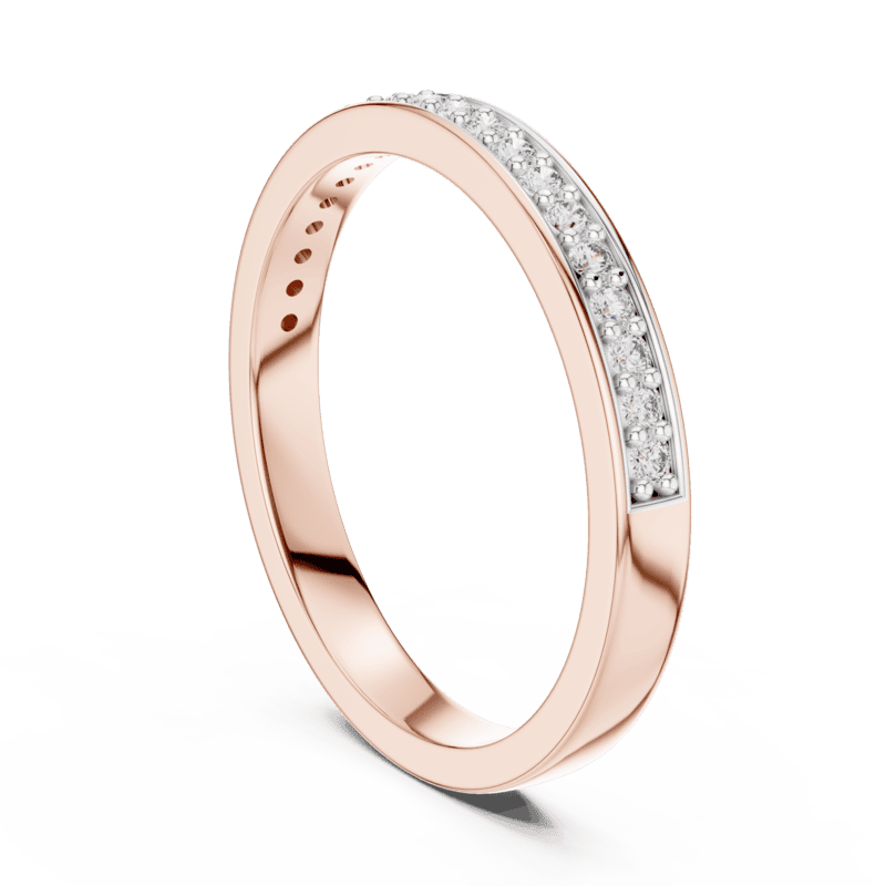 Half eternity band 2.4mm width