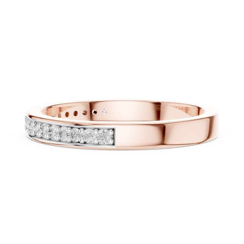 Half eternity band 2.4mm width
