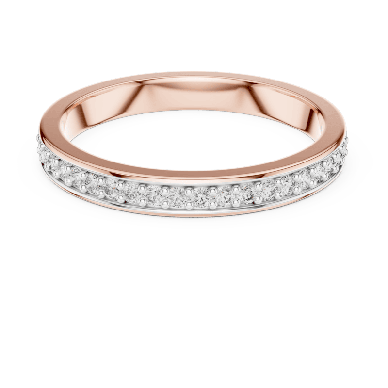 Half eternity band 2.4mm width