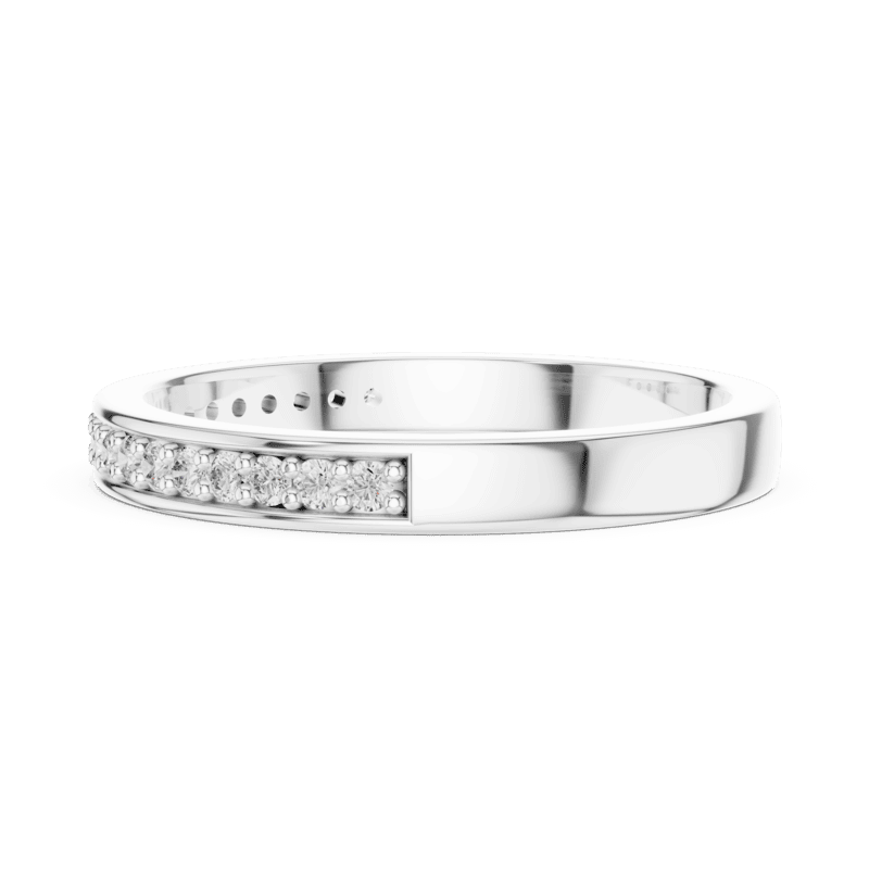 Half eternity band 2.4mm width