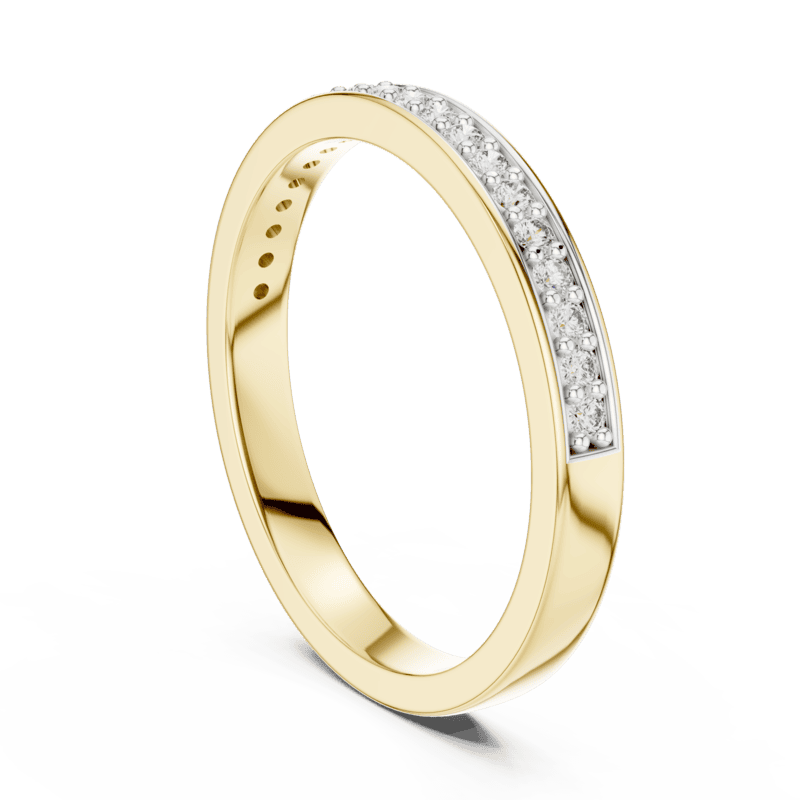 Half eternity band 2.4mm width