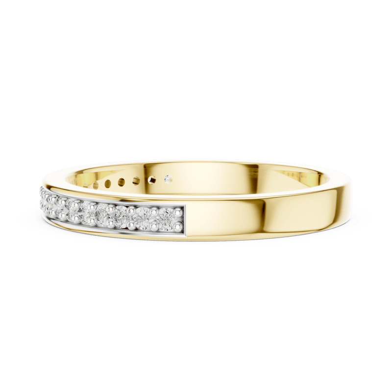 Half eternity band 2.4mm width