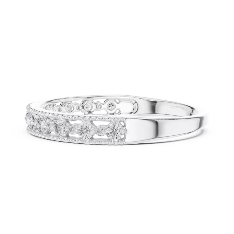 Aura diamond band