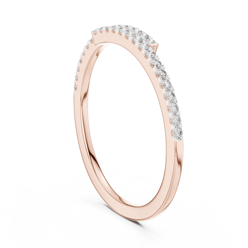 Nova half eternity band 3mm