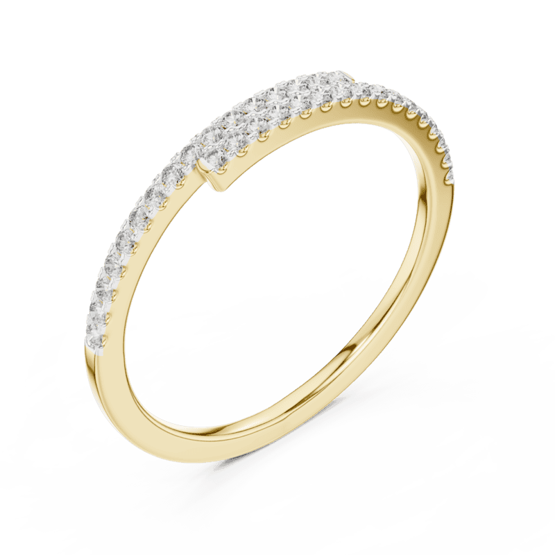 Nova half eternity band 3mm