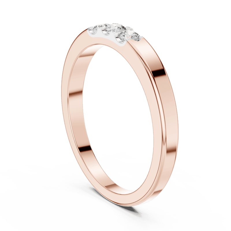 Trinity Classic diamond band 2.8mm