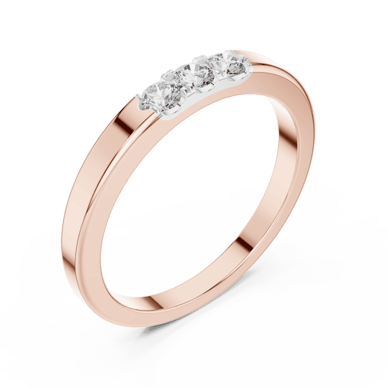 Trinity Classic diamond band 2.8mm