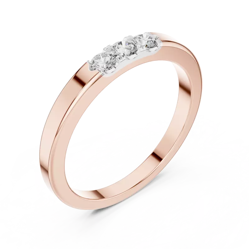 Trinity classic diamond band 2.8mm