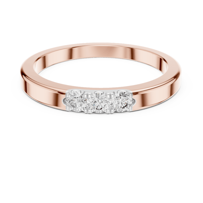 Trinity Classic diamond band 2.8mm