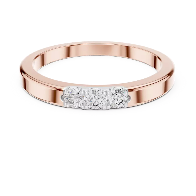 Trinity classic diamond band 2.8mm