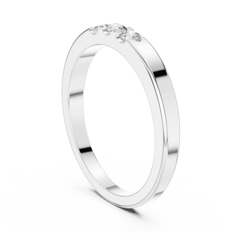 Trinity Classic diamond band 2.8mm