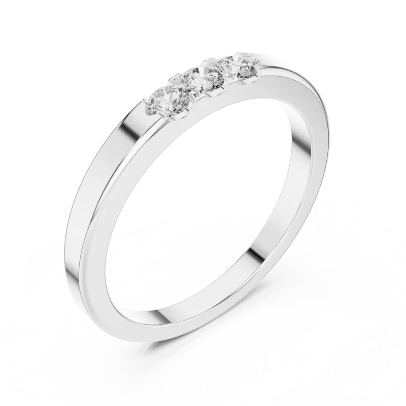 Trinity classic diamond band 2.8mm