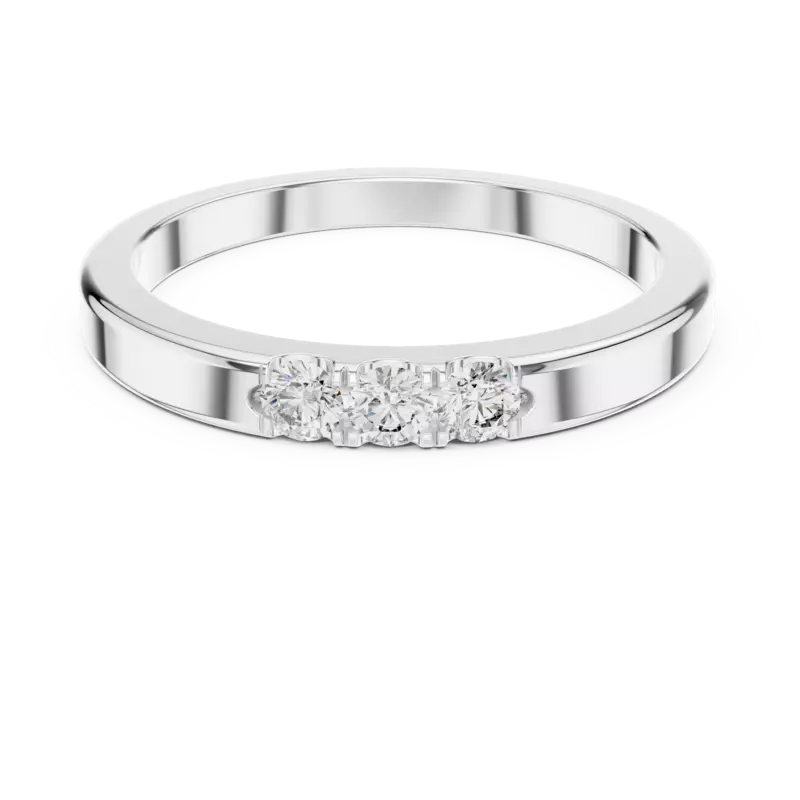 Trinity classic diamond band 2.8mm