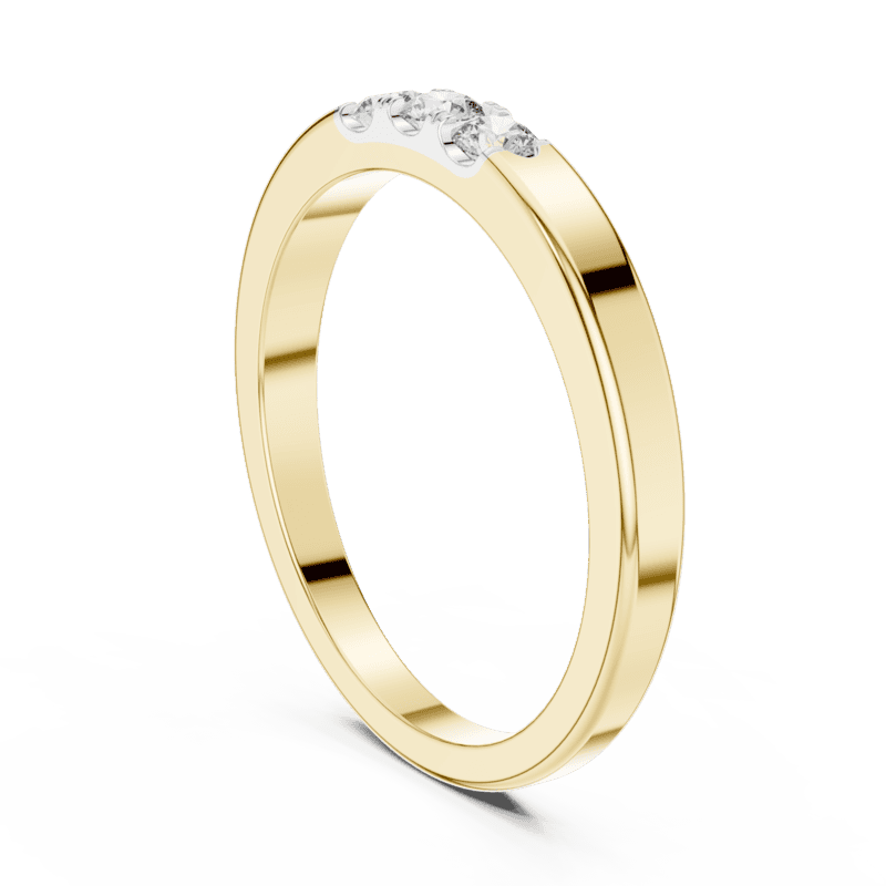 Trinity Classic diamond band 2.8mm