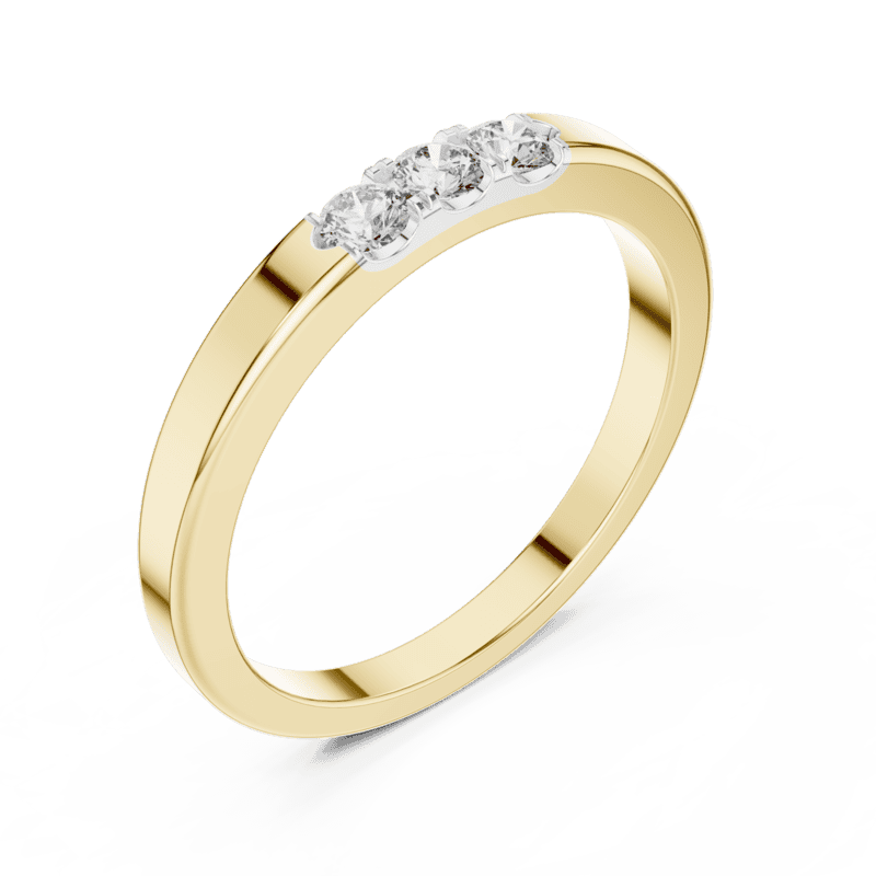 Trinity Classic diamond band 2.8mm