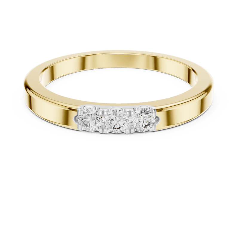 Trinity Classic diamond band 2.8mm