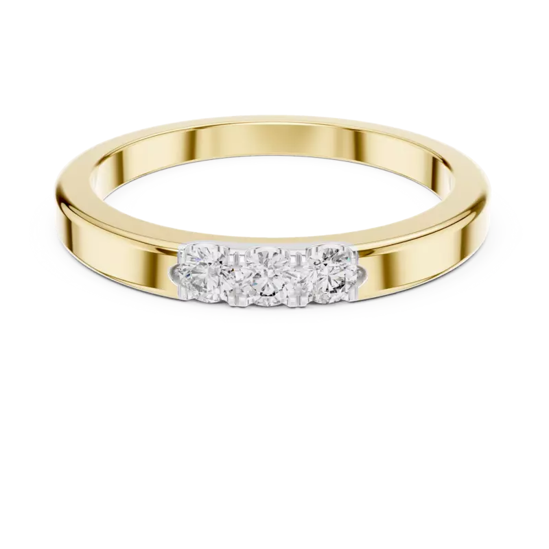 Trinity classic diamond band 2.8mm