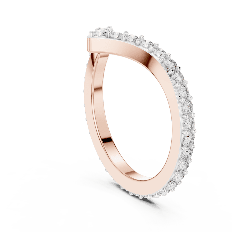 Chevron Diamond Band