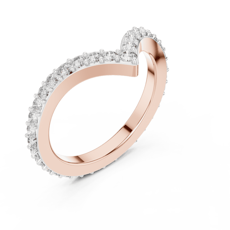 Chevron Diamond Band